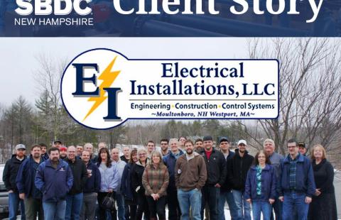 electrical installations client story graphic