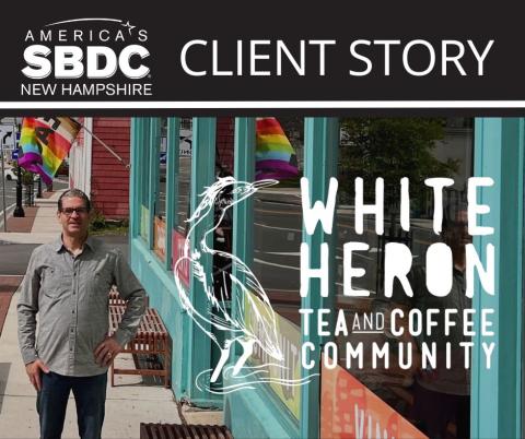 white heron client story